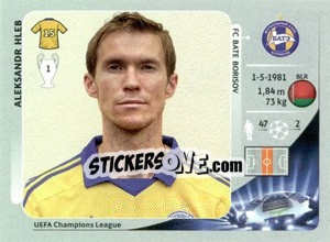 Sticker Alexander Hleb - UEFA Champions League 2012-2013 n. 438 - Panini