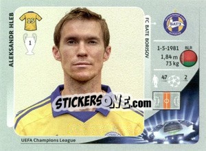 Cromo Alexander Hleb - UEFA Champions League 2012-2013 - Panini