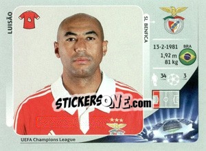 Sticker Luisão - UEFA Champions League 2012-2013 n. 464 - Panini