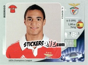 Sticker Rodrigo Moreno - UEFA Champions League 2012-2013 n. 477 - Panini