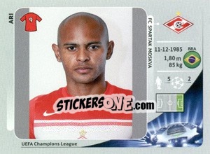 Sticker Ari - UEFA Champions League 2012-2013 - Panini