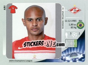 Sticker Ari - UEFA Champions League 2012-2013 n. 494 - Panini