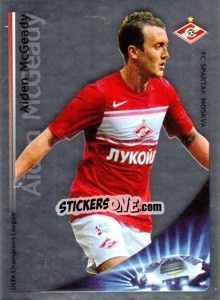Cromo Aiden McGeady - Key Player - UEFA Champions League 2012-2013 - Panini