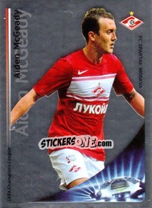 Sticker Aiden McGeady - Key Player - UEFA Champions League 2012-2013 n. 497 - Panini