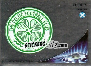 Figurina Celtic FC Badge - UEFA Champions League 2012-2013 - Panini