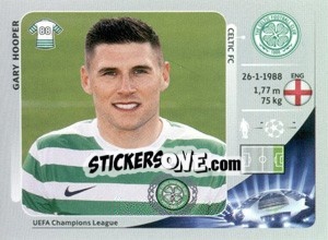 Cromo Gary Hooper - UEFA Champions League 2012-2013 n. 512 - Panini