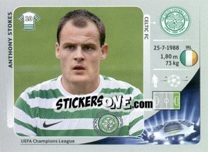 Sticker Anthony Stokes - UEFA Champions League 2012-2013 n. 513 - Panini