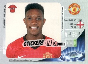 Sticker Danny Welbeck - UEFA Champions League 2012-2013 n. 530 - Panini