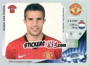 Sticker Robin van Persie - UEFA Champions League 2012-2013 - Panini