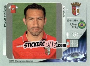 Cromo Paulo Vinícius - UEFA Champions League 2012-2013 - Panini