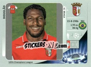 Sticker Douglão - UEFA Champions League 2012-2013 - Panini