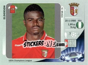 Sticker Elderson - UEFA Champions League 2012-2013 - Panini