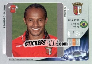 Sticker Leandro Salino - UEFA Champions League 2012-2013 - Panini