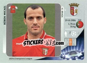 Figurina Rúben Micael - UEFA Champions League 2012-2013 - Panini