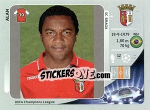 Sticker Alan - UEFA Champions League 2012-2013 n. 546 - Panini