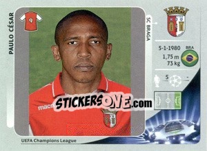 Cromo Paulo César - UEFA Champions League 2012-2013 n. 549 - Panini