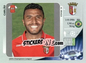 Sticker Carlão - UEFA Champions League 2012-2013 n. 550 - Panini
