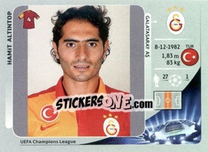 Sticker Hamit Altintop - UEFA Champions League 2012-2013 - Panini