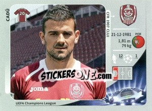 Sticker Cadú - UEFA Champions League 2012-2013 - Panini