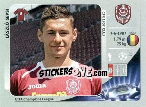 Sticker László Sepsi - UEFA Champions League 2012-2013 n. 576 - Panini
