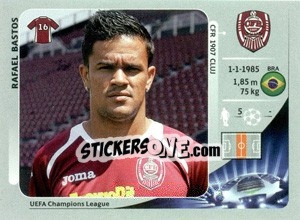 Sticker Rafael Bastos - UEFA Champions League 2012-2013 - Panini