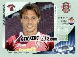 Sticker Saša Bjelanovic - UEFA Champions League 2012-2013 - Panini