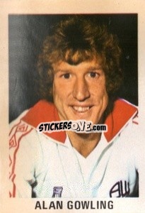 Cromo Alan Gowling - Soccer Stars 1980
 n. 29 - FKS