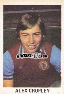 Sticker Alex Cropley - Soccer Stars 1980
 n. 16 - FKS