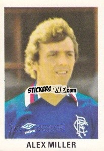 Sticker Alex Miller - Soccer Stars 1980
 - FKS