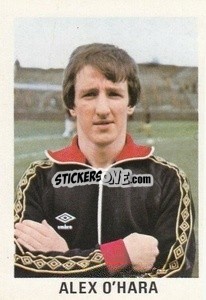Sticker Alex O'Hara - Soccer Stars 1980
 - FKS