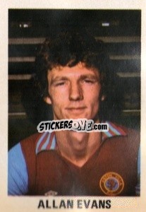 Sticker Allan Evans - Soccer Stars 1980
 n. 18 - FKS