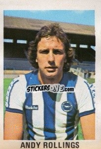Sticker Andy Rollings - Soccer Stars 1980
 - FKS