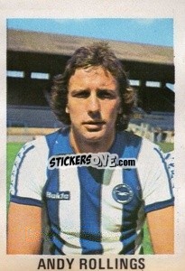 Sticker Andy Rollings - Soccer Stars 1980
 n. 46 - FKS