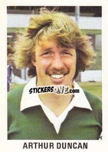 Sticker Arthur Duncan - Soccer Stars 1980
 n. 365 - FKS