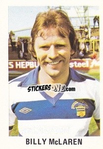Figurina Bill McLaren - Soccer Stars 1980
 n. 391 - FKS