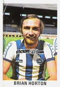 Sticker Brian Horton - Soccer Stars 1980
 - FKS
