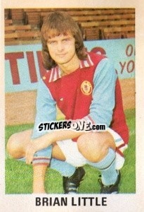 Sticker Brian Little - Soccer Stars 1980
 n. 22 - FKS