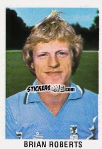 Cromo Brian Roberts - Soccer Stars 1980
 n. 74 - FKS