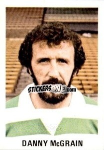 Sticker Danny McGrain - Soccer Stars 1980
 n. 334 - FKS