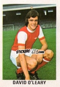 Sticker David O'Leary - Soccer Stars 1980
 - FKS