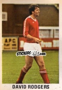 Sticker David Rodgers - Soccer Stars 1980
 - FKS