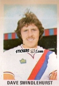 Sticker David Swindlehurst - Soccer Stars 1980
 - FKS