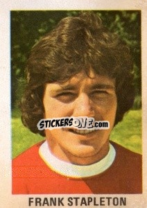 Sticker Frank Stapleton - Soccer Stars 1980
 n. 9 - FKS