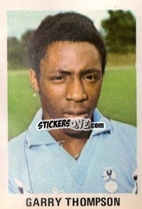 Sticker Garry Thompson - Soccer Stars 1980
 n. 76 - FKS