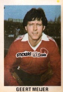 Sticker Geert Meijer - Soccer Stars 1980
 - FKS