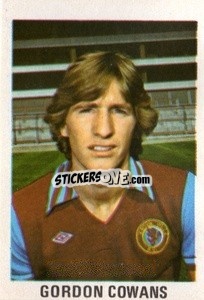 Cromo Gordon Cowans - Soccer Stars 1980
 n. 14 - FKS