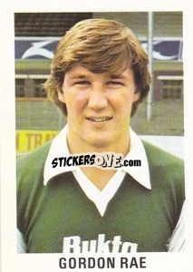Sticker Gordon Rae - Soccer Stars 1980
 - FKS