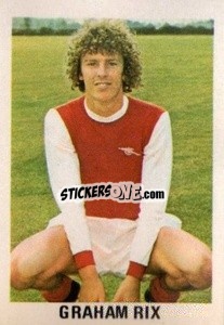 Figurina Graham Rix - Soccer Stars 1980
 n. 8 - FKS