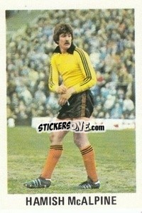 Sticker Hamish McAlpine - Soccer Stars 1980
 - FKS