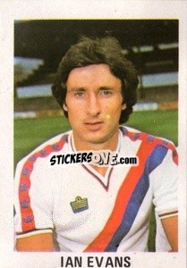Sticker Ian Evans - Soccer Stars 1980
 n. 82 - FKS